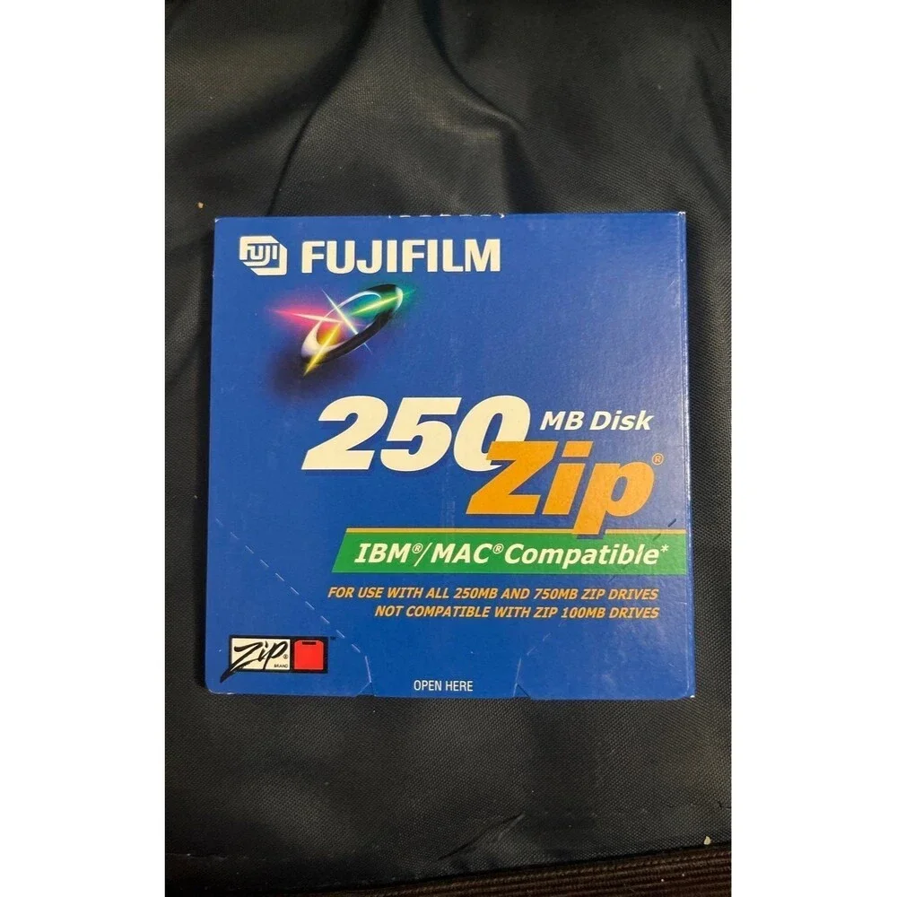 13x Lot of 13 Fujifilm Zip‎ 250MB Disk IBM MAC Formatted NEW